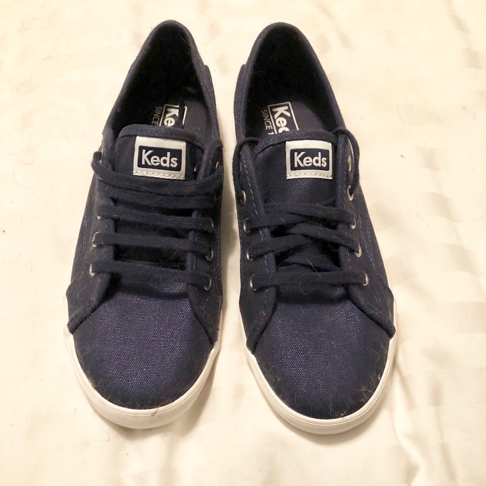 Cute blue sneakers